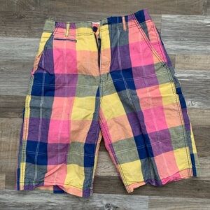 Colorful Plaid Kids Bottoms